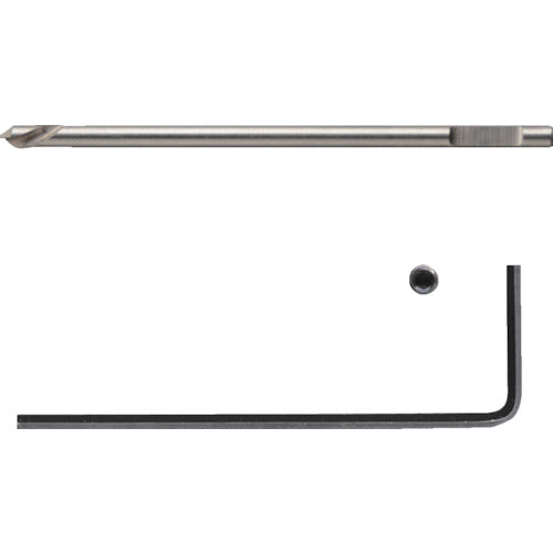 ANNEX Replacement blade for precision screwdriver, for removing stripped precision screws, total length 49mm, AK-23N-EX 1 S