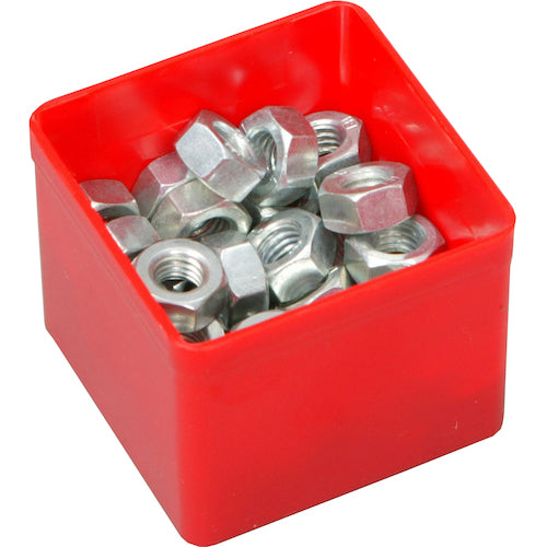 Allit Plastic Box Allit Parts Case for EuroPlus Red 54X54X45mm 456300 1 pc