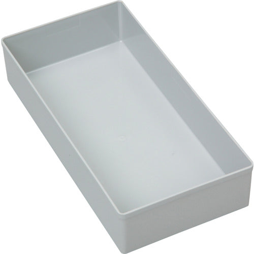 Allit Plastic Box Allit Parts Case for EuroPlus Gray 108X216X45mm 456304 1 pc
