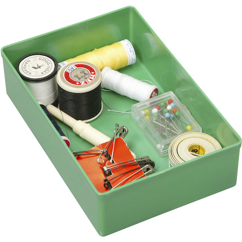 Allit Plastic Box Allit Parts Case for EuroPlus Green 108X162X45mm 456303 1 pc