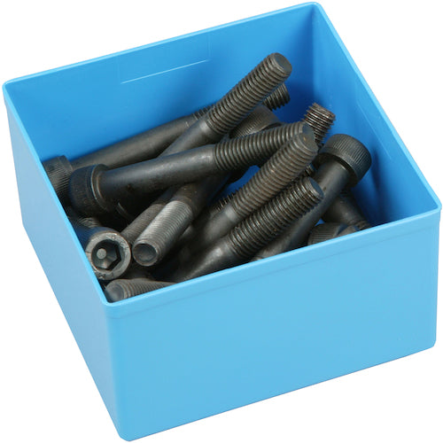 ａｌｌｉｔ　プラスチックボックス　Ａｌｌｉｔパーツケース　ＥｕｒｏＰｌｕｓ用　青　１０８Ｘ１０８Ｘ６３ｍｍ　456307　1 個