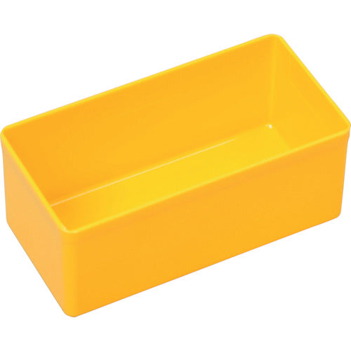 Allit Plastic Box Allit Parts Case for EuroPlus Yellow 54X108X45mm 456301 1 piece