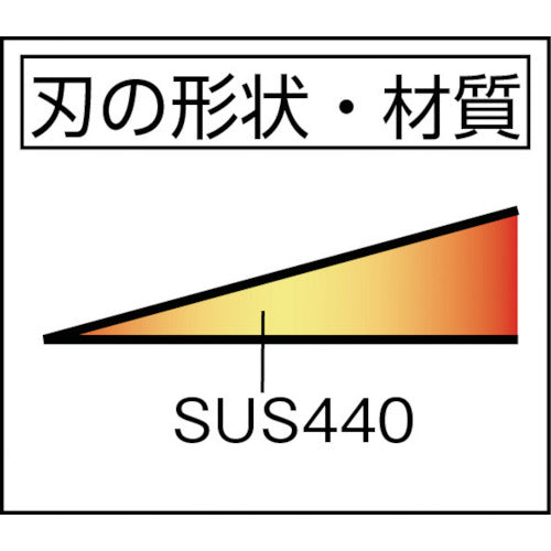 Toyotomi Mitsuyama Stainless Steel No. 2 Saw Sickle (Small) HTS-1210 1 pc