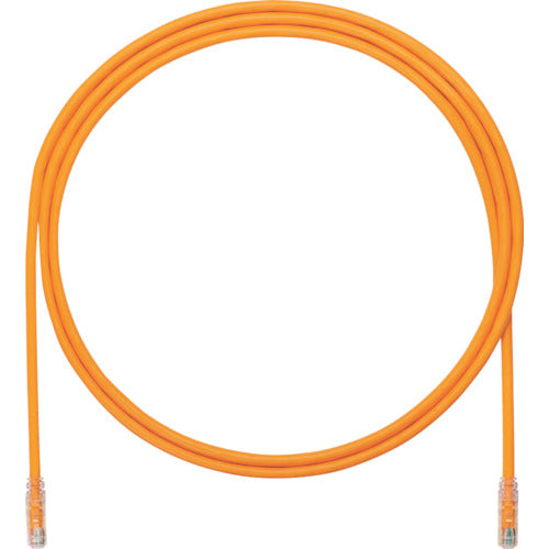 ＰＡＮＤＵＩＴ　カテゴリ６Ａ　ＵＴＰパッチコード　２４ＡＷＧ単線　ケーブル径：Φ６．４ｍｍ　２ｍ　オレンジ　ＵＴＰ６ＡＸ２ＭＯＲ　UTP6AX2MOR　1 本
