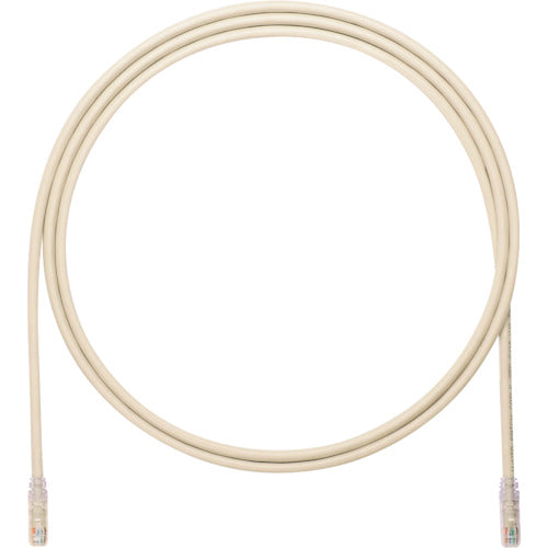 ＰＡＮＤＵＩＴ　カテゴリ６Ａ　ＵＴＰパッチコード　２４ＡＷＧ単線　ケーブル径：Φ６．４ｍｍ　５ｍ　グレー　ＵＴＰ６ＡＸ５ＭＧＹ　UTP6AX5MGY　1 本