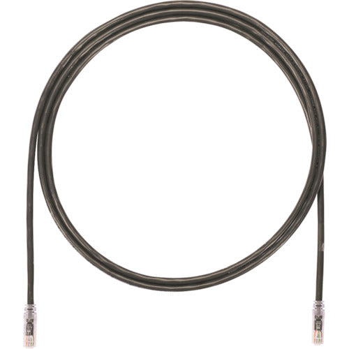 ＰＡＮＤＵＩＴ　カテゴリ６Ａ　ＵＴＰパッチコード　２４ＡＷＧ単線　ケーブル径：Φ６．４ｍｍ　２ｍ　黒　ＵＴＰ６ＡＸ２ＭＢＬ　UTP6AX2MBL　1 本