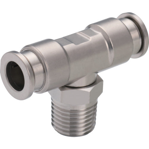 PISCO 내부식용 SUS316 원터치 피팅 튜브 피팅 SUS316 티 SSPB16-04 1개