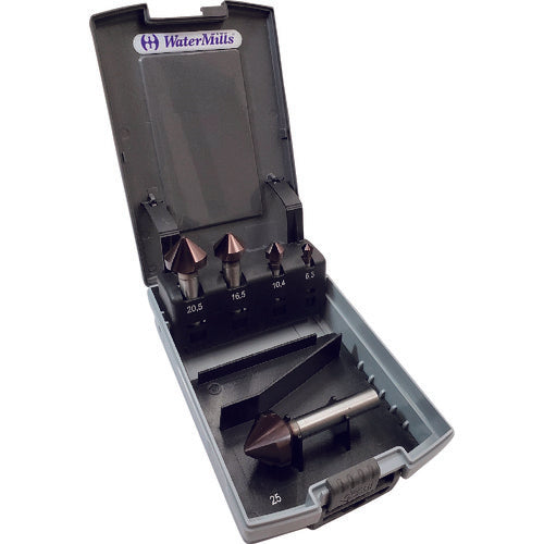 ウォーターミルズ　カウンターシンク５本組（６．３、１０、４、１６．５、２０．５、２５ｍｍ）　WMC5TASET5　1 Ｓ