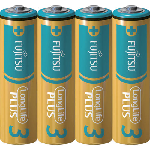 FDK Alkaline Battery AA Long Life Plus 4-Pack LR6LP(4S) 1 PK