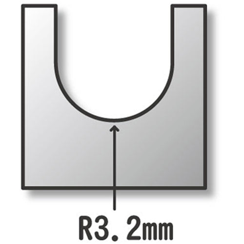 ＰＲＯＸＸＯＮ　トリマービット丸溝Ｒ３．２ｍｍ　29030　1 個