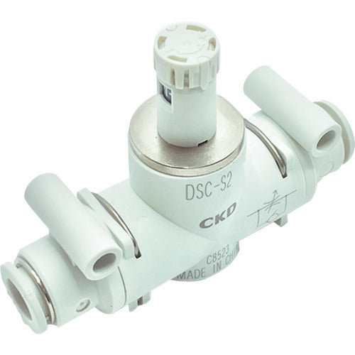 CKD Speed ​​Controller with Dial Inline Type DSC-S2-10-H88 1 pc