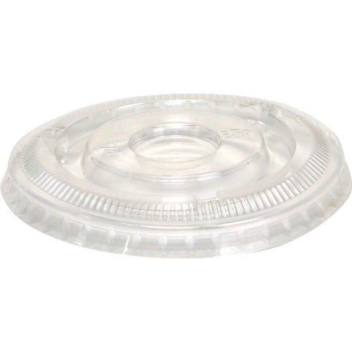 HEIKO 투명 컵 A-PET 평개 구경 74mm용 구멍 없음 50개들이 004525017 1봉