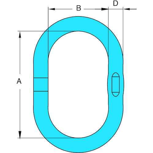 ＹＯＫＥ　Ｇ−１００マスターリンク　Ｘ−００１　１３ｔ　X-001-281　1 個