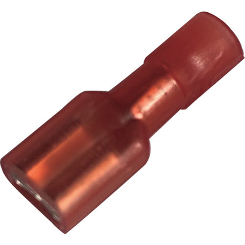 스트롱 홀드 나일론 완전 절연 피복 부착 압착 단자 암형 전선 사이즈：AWG22～18/0.3～0.75sq 250 탭용 25개들이 EDNF18-250FIB-Q