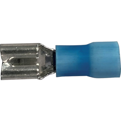 스트롱 홀드 비닐 절연 피복 부착 압착 단자 암형 전선 사이즈：AWG16~14/1.25~2sq 250 탭용 25개들이 EDV14-250B-Q EDV14-250B-Q 1봉투