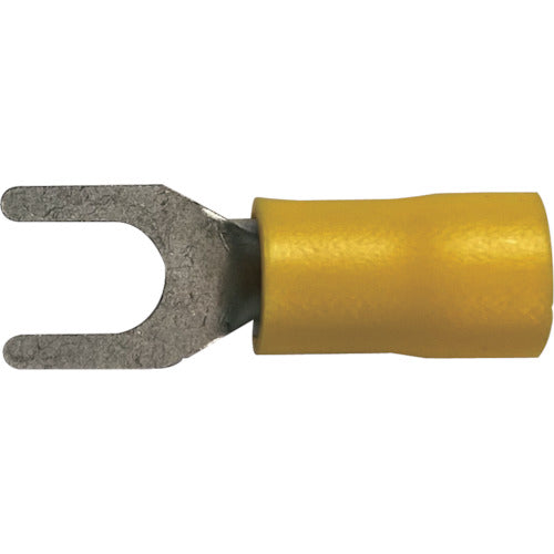 스트롱 홀드 비닐 절연 피복 부착 압착 단자(세폭 선개형) 전선 사이즈: AWG12~10/3.5~5.5sq 설치 나사: M4 25개들이 EV10-10FNB-Q EV10-8FNB-Q 1봉투