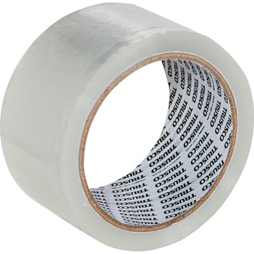 TRUSCO [Sold out and discontinued] OPP tape with no adhesive on the edges 50mm x 50m NRTOPT-50 1 roll