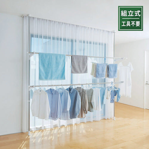 TENMA PORISH Tension-type clothes dryer for indoor use, long PS-35 811000684 1 unit