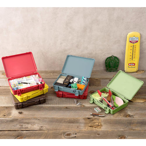 ＴＥＮＭＡ　道具箱　ハコットトランク　ラムネブルー　811000720　1 個