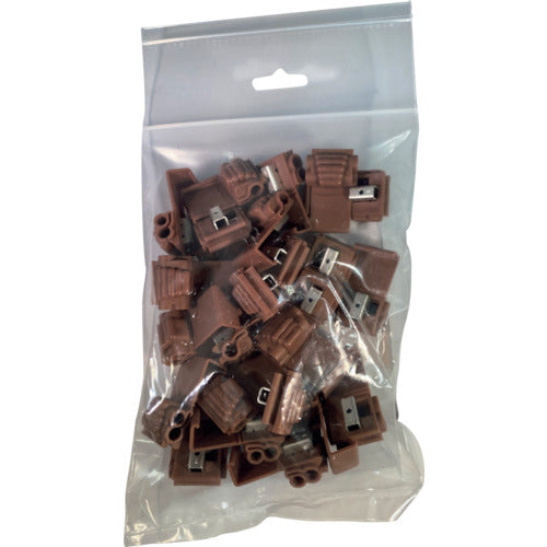 스트롱 홀드 Quick Splice 일렉트로 탭 전선 사이즈：AWG12~10/AWG18~14 25개들이 EQSP10-18D-Q EQSP10-18D-Q 1봉투