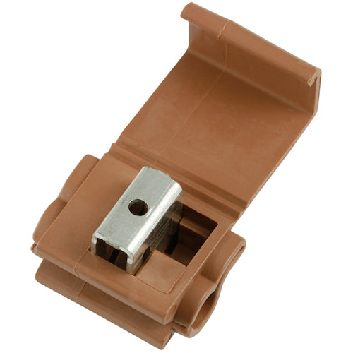 스트롱 홀드 Quick Splice 일렉트로 탭 전선 사이즈：AWG12~10/AWG18~14 25개들이 EQSP10-18D-Q EQSP10-18D-Q 1봉투