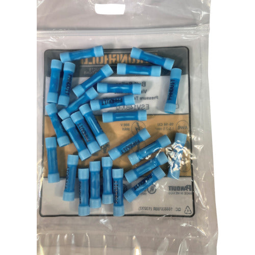 스트롱 홀드 비닐 절연 피복 부착 압착 슬리브(대칭용) 전선 사이즈: AWG16~14/1.25~2sq 25개들이 ESV14BX-Q ESV14BX-Q 1봉