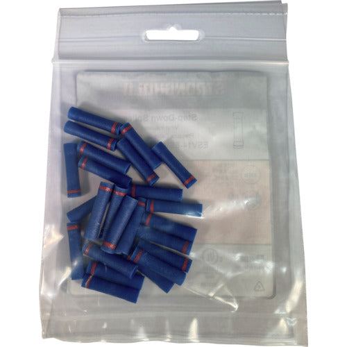 스트롱 홀드 Step Down 비닐 절연 피복 부착 압착 슬리브(대칭용) 전선 사이즈: AWG16~14/AWG22~18 25개들이 ESV14-ESV18-Q ESV14-ESV18-Q 1봉투