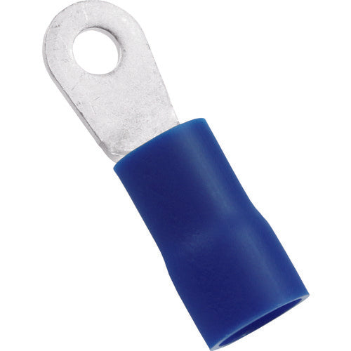 스트롱 홀드 비닐 절연 피복 부착 압착 단자(원형) 전선 사이즈: AWG6/14sq 설치 나사: M5 25개들이 EV6-10R-Q EV6-10R-Q 1봉지