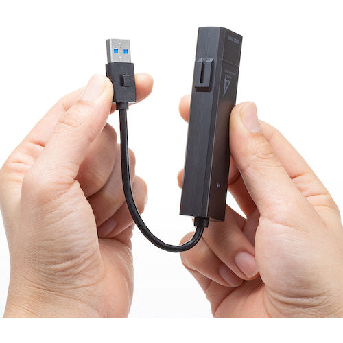 SANWA USB3.1 Gen1+USB2.0 콤보 허브 USB-3H421BK 1대