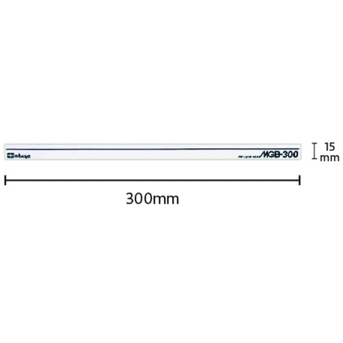 ｍｉｔｓｕｙａ　マグネットバー３００ＭＭ　白　Ｍ２５２６７　MGB-300-WH　1 本