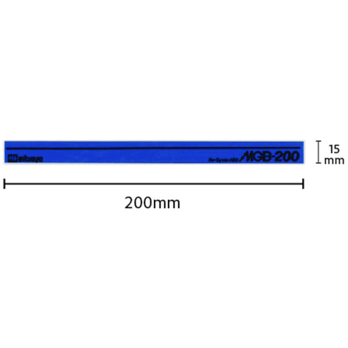 ｍｉｔｓｕｙａ　マグネットバー２００ＭＭ　青　Ｍ２５３６４　MGB-200-BU　1 本