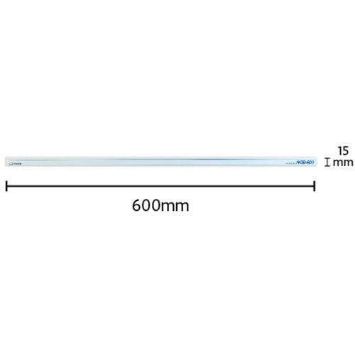 ｍｉｔｓｕｙａ　マグネットバー６００ＭＭ　白　Ｍ２５２２４　MGB-600-WH　1 本