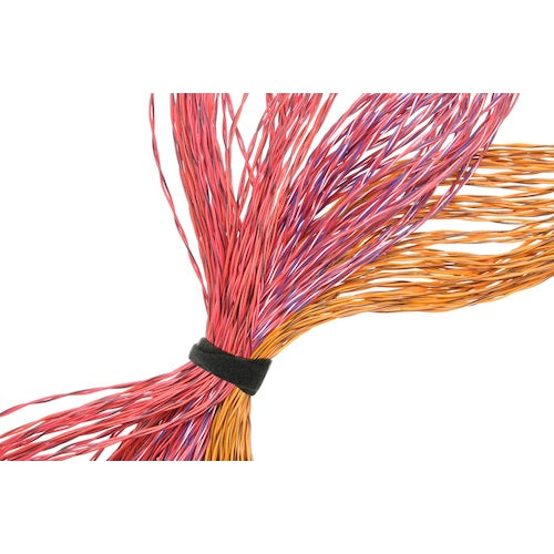 Velcro Velcro［［Ｒ上］］ ONE-WRAP［［Ｒ上］］ Strap Width 13mm x Length 200mm Red (25 pieces per roll) VEL-OW64305 1 roll