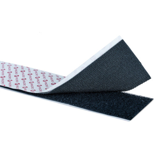 ヴェルクロ　ＶＥＬＣＲＯ［［Ｒ上］］結束テープ　極薄タイプ　幅２０ｍｍ×長さ５ｍ　黒　VEL-PS20020　1 巻