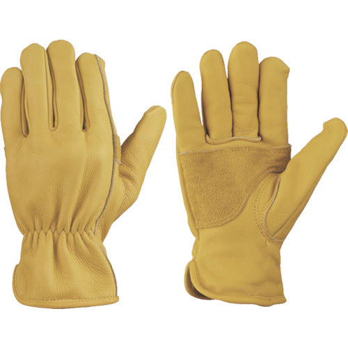 Simon Camping/Work Gloves with Genuine Cowhide Leather Pad CG-990 L Size CG-990 1 Pair