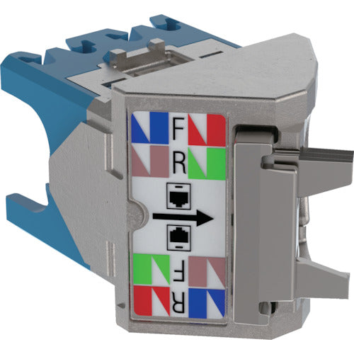 PANDUIT Category 6A 45 degree shield angle shielded modular jack cap blue CJSLRCAPBU-X CJSLRCAPBU-X 1 bag