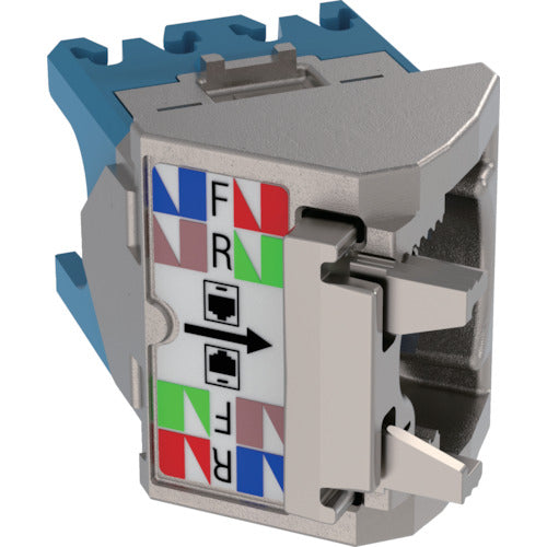 PANDUIT Category 6A 45 degree shield angle shielded modular jack cap blue CJSLRCAPBU-X CJSLRCAPBU-X 1 bag