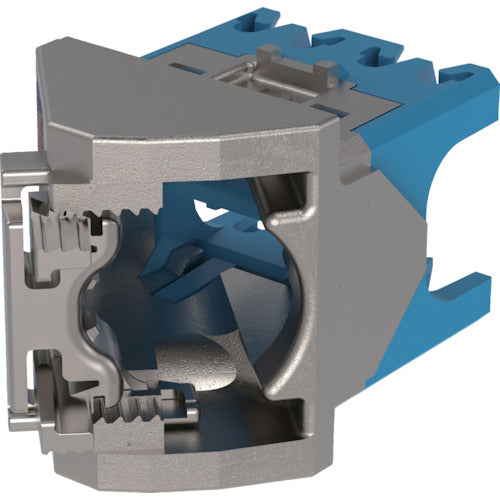 PANDUIT Category 6A 45 degree shield angle shielded modular jack cap blue CJSLRCAPBU-X CJSLRCAPBU-X 1 bag