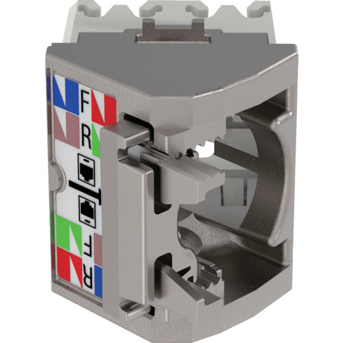 PANDUIT Category 6 45 Degree Shielded Angle Shielded Modular Jack Cap Off-White CJSLRCAPIW-X CJSLRCAPIW-X 1 Bag