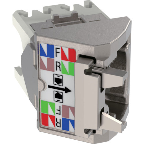 PANDUIT Category 6 45 Degree Shielded Angle Shielded Modular Jack Cap Off-White CJSLRCAPIW-X CJSLRCAPIW-X 1 Bag