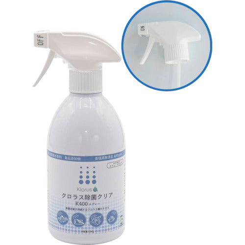 FPCO [※Light tax] Chloras Disinfectant Clear K400 Spray Z4TB 1 bottle