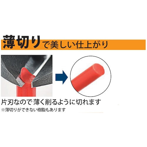 Three Peaks Single-edged Plastic Nippers 125mm KPN-125G-S 1 piece