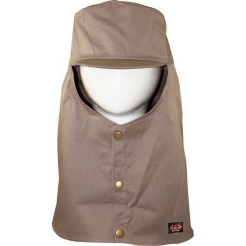 Nikko Bussan Armatex Flame Retardant Hood (with brim) Gray L AX1302 L GR 1 pc