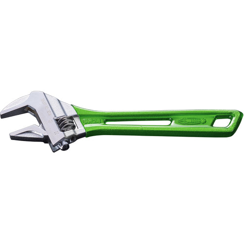 エビ　ハイブリッドモンキーレンチ　スケルトン　グリーン　１５０ｍｍ　UM24G　1 丁