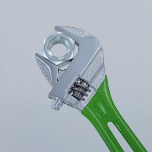 エビ　ハイブリッドモンキーレンチ　スケルトン　グリーン　１５０ｍｍ　UM24G　1 丁