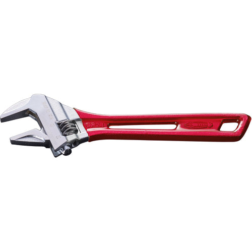 エビ　ハイブリッドモンキーレンチ　スケルトン　レッド　１５０ｍｍ　UM24R　1 丁