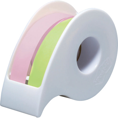 3M 포스트·잇 전면 점착 롤 12mmX10m 핑크/그린 PTR-12PG 1 PK