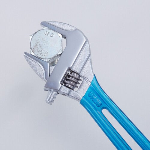 エビ　ハイブリッドモンキーレンチ　スケルトン　ブルー　２４５ｍｍ　UM36B　1 丁