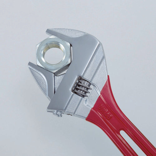 エビ　ハイブリッドモンキーレンチ　スケルトン　レッド　３００ｍｍ　UM46R　1 丁