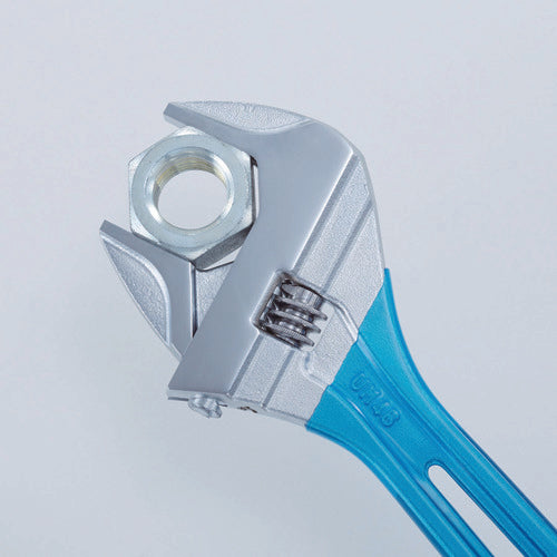 エビ　ハイブリッドモンキーレンチ　スケルトン　ブルー　３００ｍｍ　UM46B　1 丁